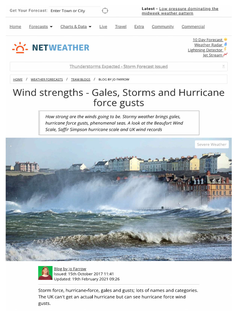 Wind Scale | PDF