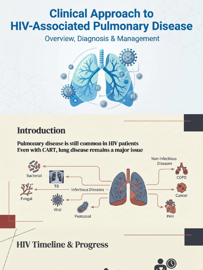Hiv Associated Pulmonary Disease | PDF