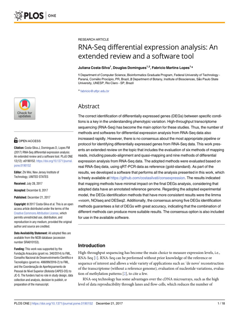 RNA-seq 3 | PDF | Complementary Dna | Dna Sequencing