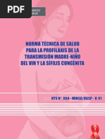 Download Norma tecnica de salud para la profilaxis de la transmision madre nio del VIH y la sfilis congenita by Rodrigo Daniel Vela Rivera SN103040430 doc pdf