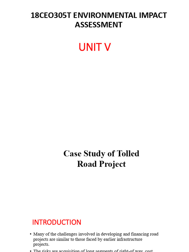 EIA CASE STUDY CHAPTER 5 | PDF | Waste | Municipal Solid Waste