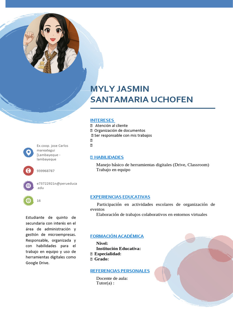 Santamaria Uchofen Myly-corriculum | PDF