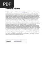 Download Freedom Writers by Abhishek Singh SN103041331 doc pdf