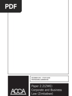 Corporate and Business Law Zim