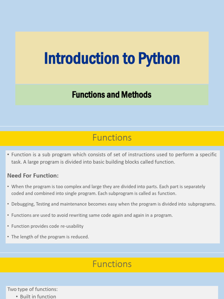 Module 2 Functions1 | PDF | Parameter (Computer Programming) | Computer ...