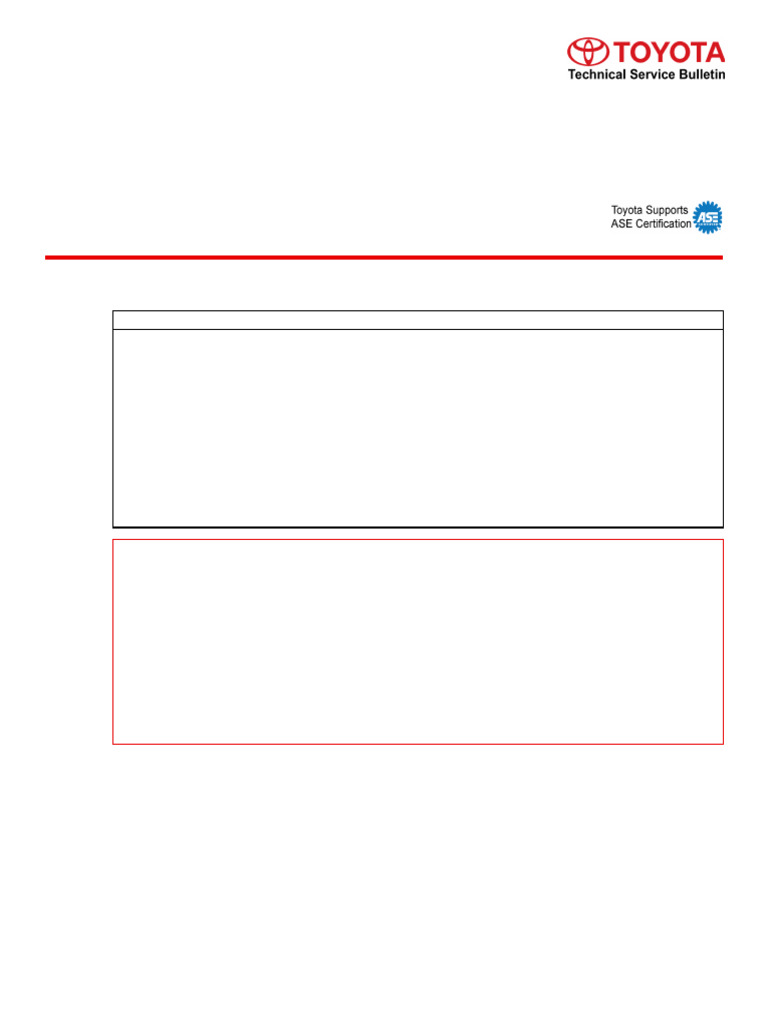 219270 T-SB-0064-10 Techstream ECU Flash Reprogramming Procedure | PDF ...