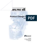 Product Change Control MFGPro