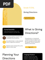 Directions Writing Guide for Grade 12 | PDF