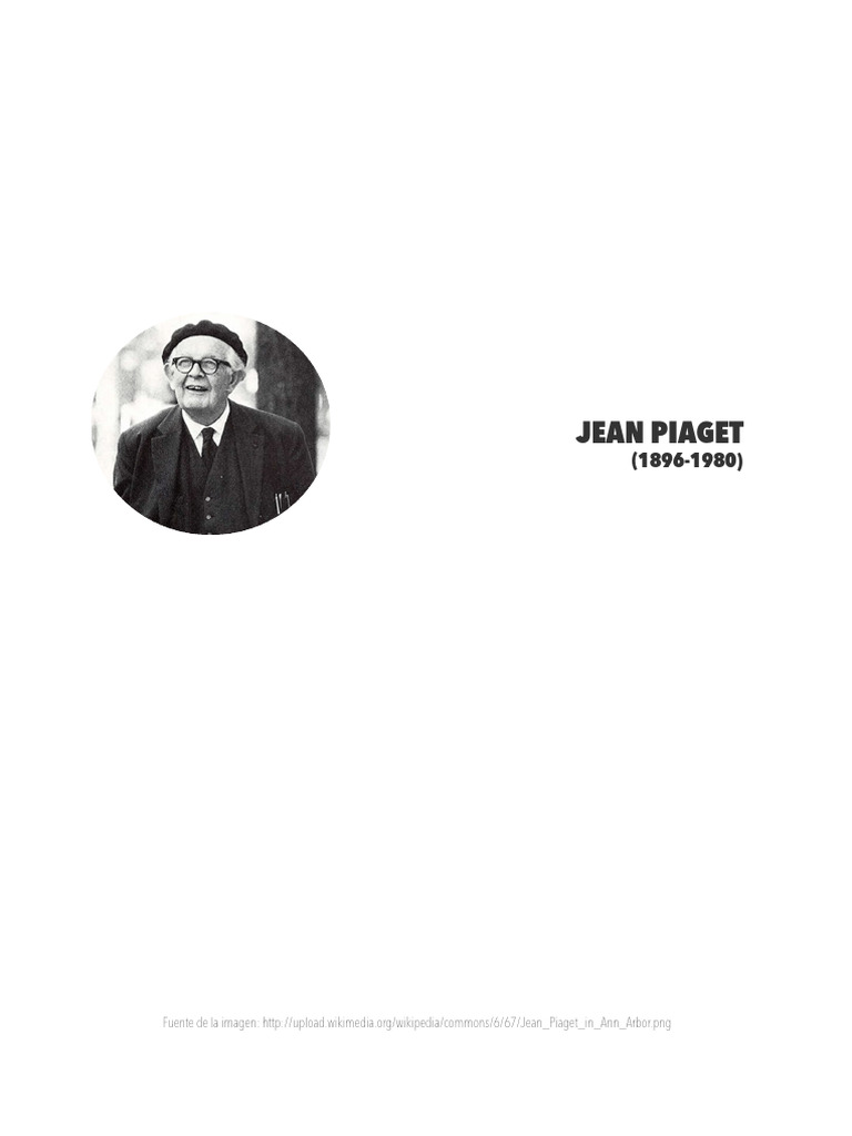 Jean Piaget | PDF | Constructivismo (filosofía de la educación ...