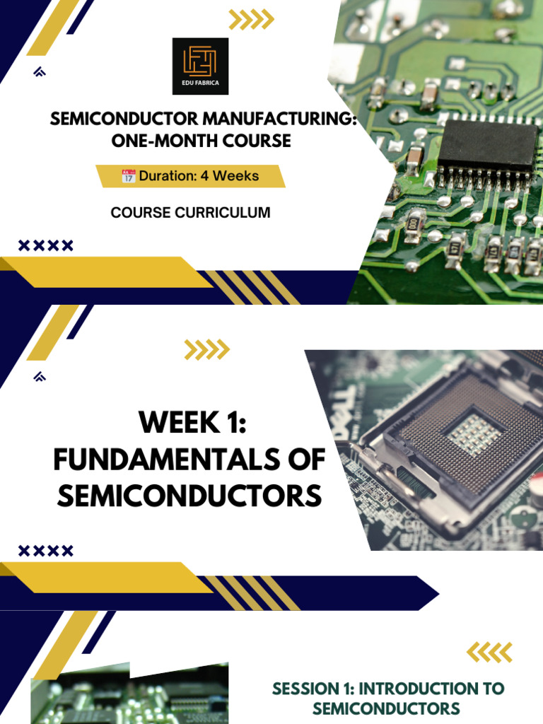 Semiconductor & Manufacrturing (1).PDF | PDF | Semiconductor Device ...