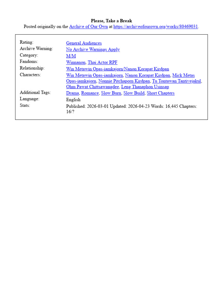 Please Take a Break | PDF | Elevator