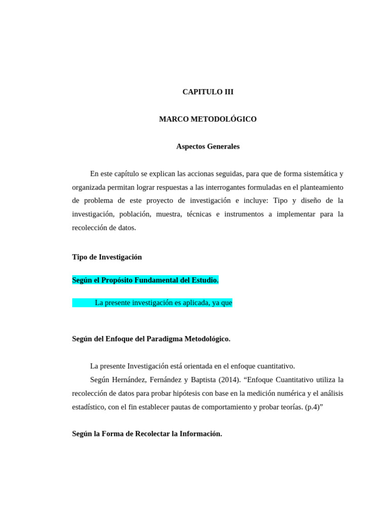 Capitulo III | PDF