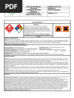 Gasolina ONU 1203: Seguridad y Manejo | PDF | Agua | Mercancías peligrosas