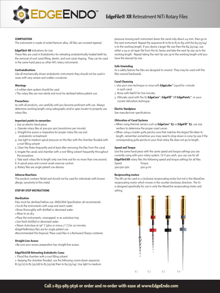 EdgeEndo-EdgeFileXRIFU | PDF