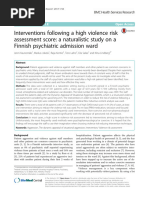 DASA-IV: Inpatient Aggression Assessment | PDF | Anger | Aggression