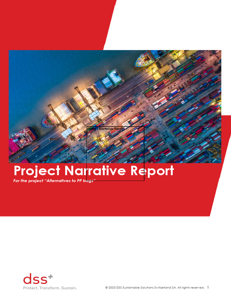 Project Narrative Report | PDF | Life Cycle Assessment | Fibers