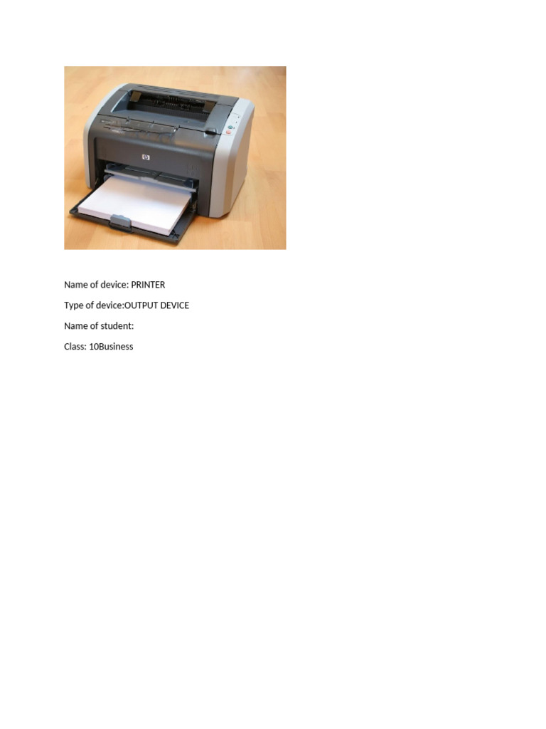 Assignment Printer | PDF