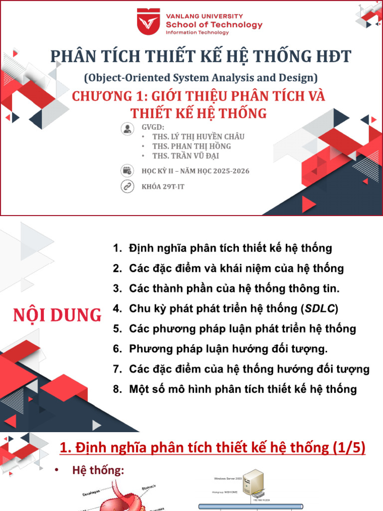 Chuong 1. Gioi Thieu Ve Phan Tich Thiet Ke | PDF