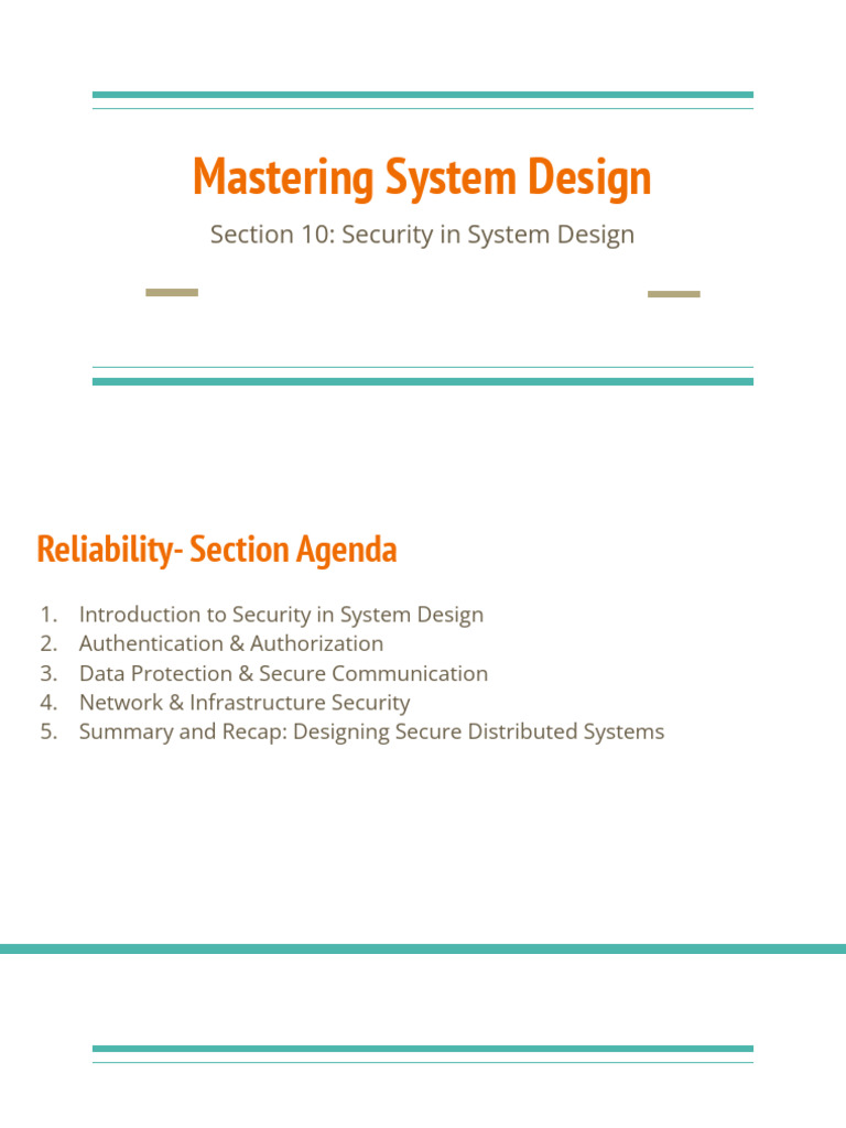 Slides+ +section+10+ +security | PDF | Security | Computer Security