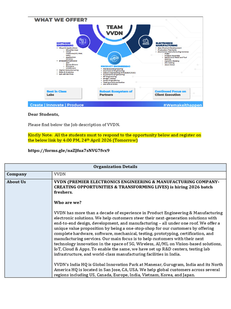 Vips-tc Vvdn Pool Batch 2026 | PDF | Computing | Engineering