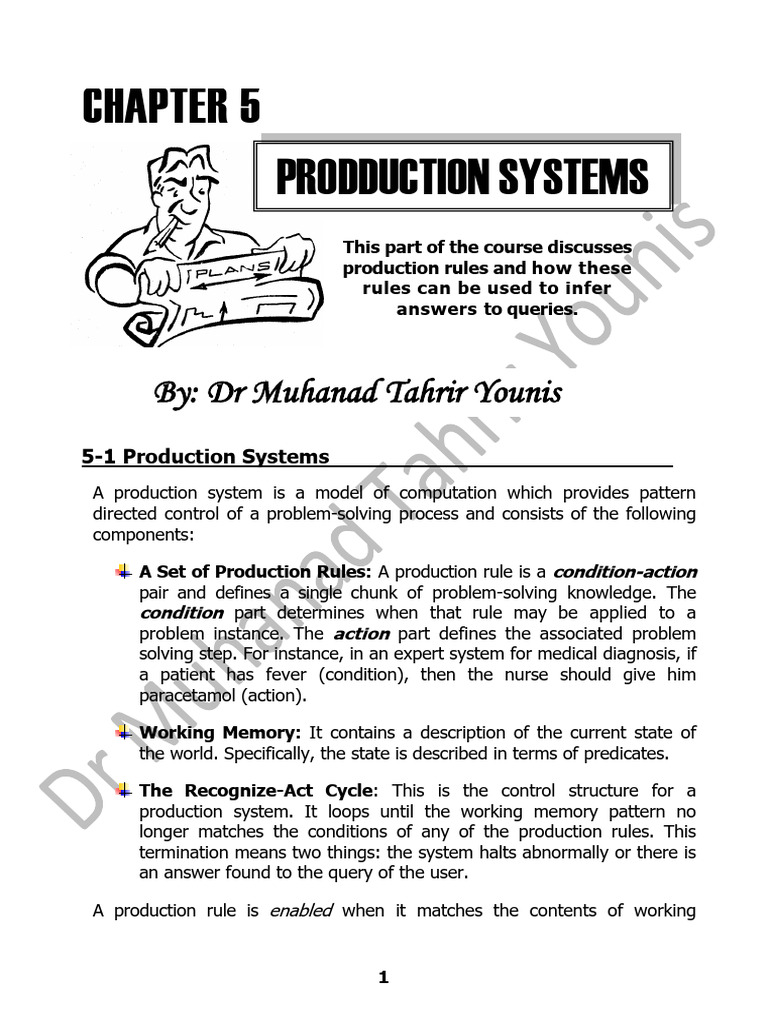 Production System in AI | PDF | Computer Programming | Cognitive Science