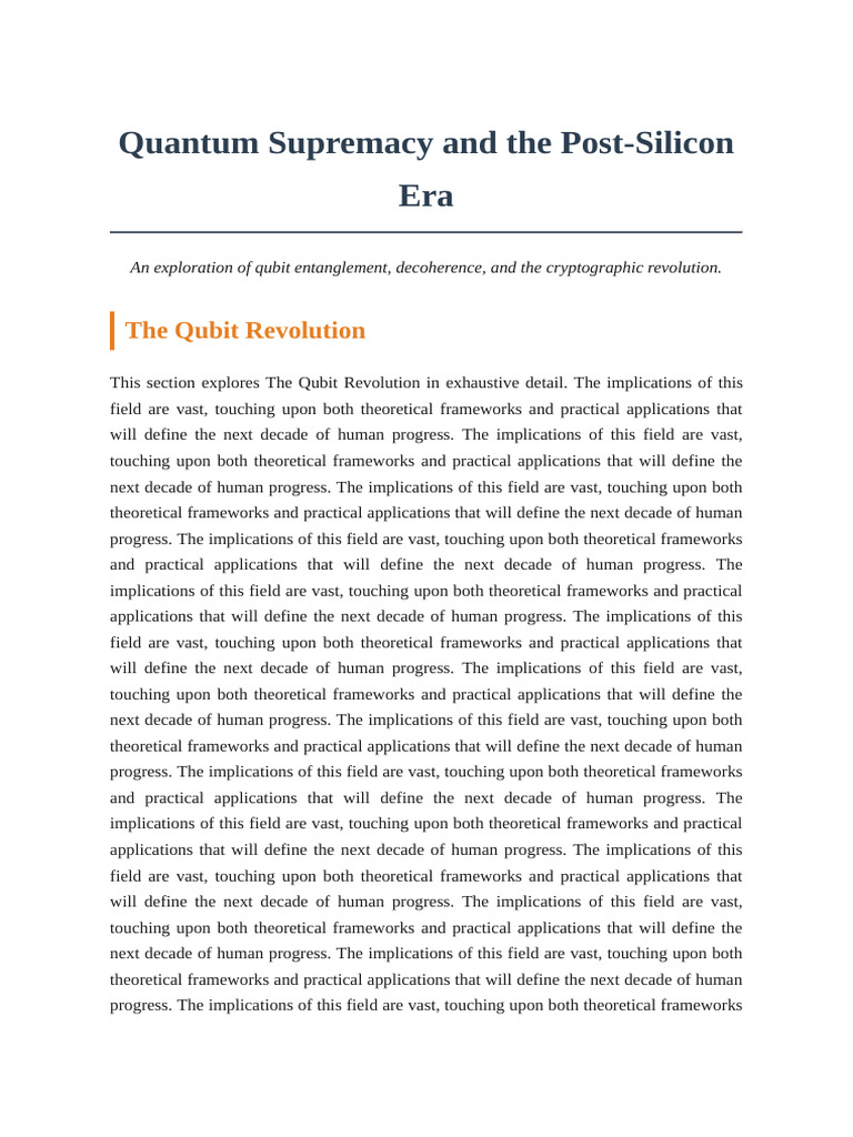 Quantum Computing Frontiers | PDF | Quantum Computing | Applied Mathematics