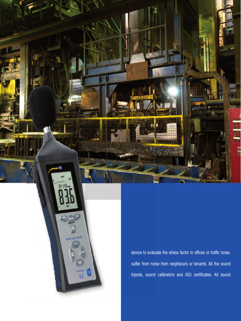 Sound Level Meter Catalog | PDF