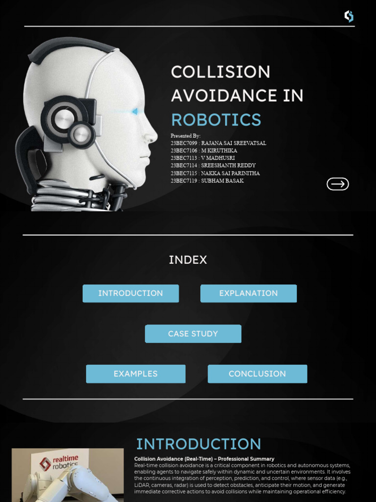 Collision avoidance | PDF | Lidar | Robotics