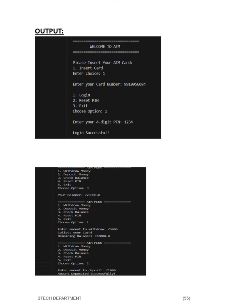 Output | PDF
