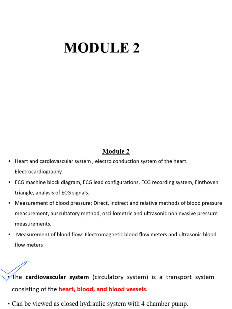 BME MOD 2 | PDF | Heart Valve | Atrium (Heart)