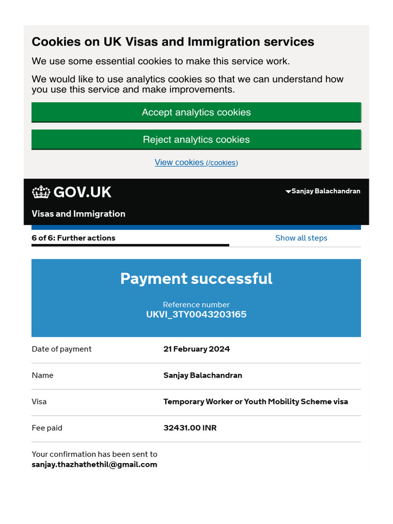 Application Complete | PDF