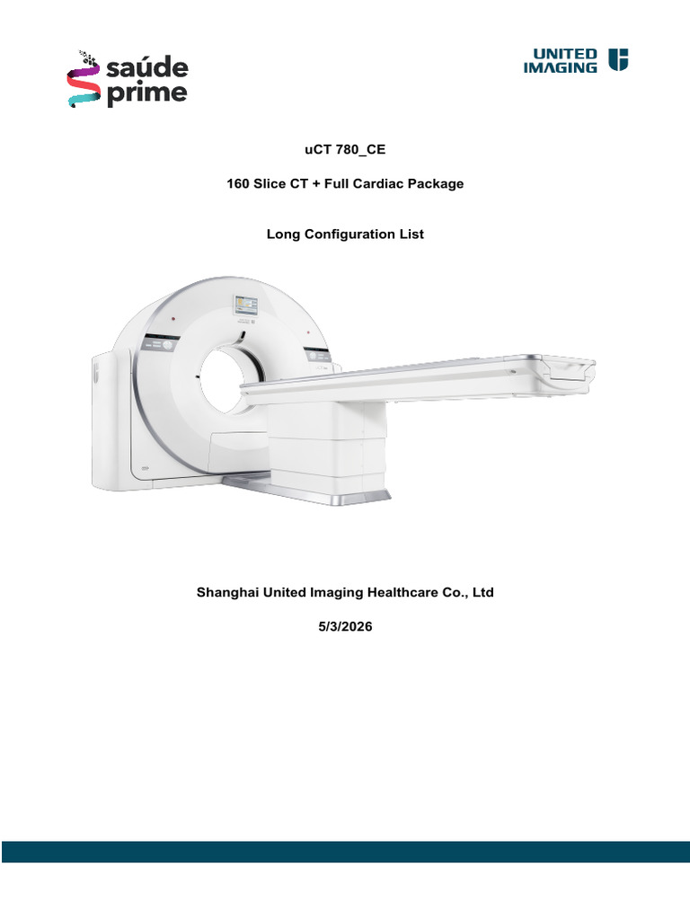 UCT 780 Silver a +Agile_Long Configuration_Saude Prime | PDF | Heart ...