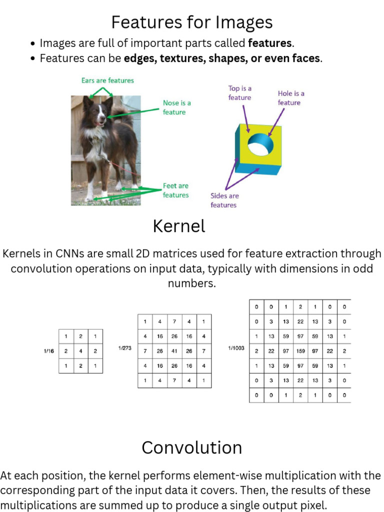 Features for Images | PDF