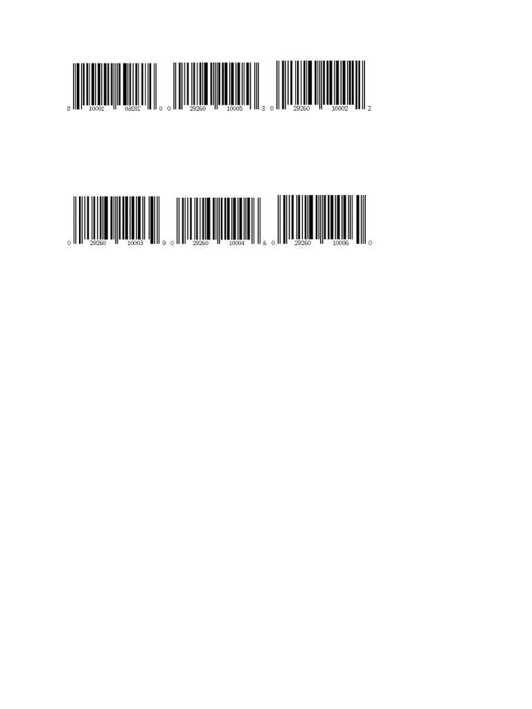 Barcodes | PDF