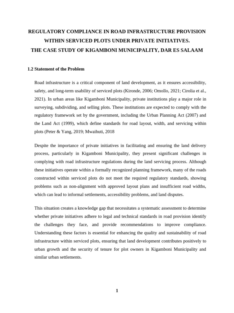 Manyanda Proposal Correctio | PDF | Regulatory Compliance | Infrastructure