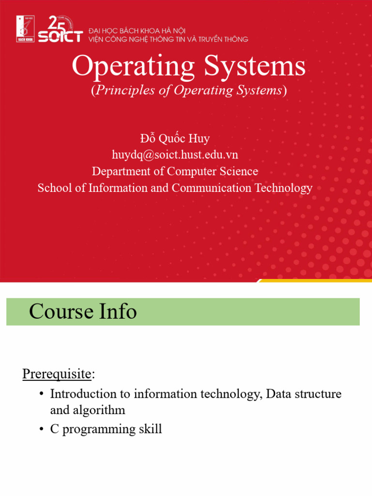 Operating System -Chap 1 - Eng | PDF | Operating System | Process ...