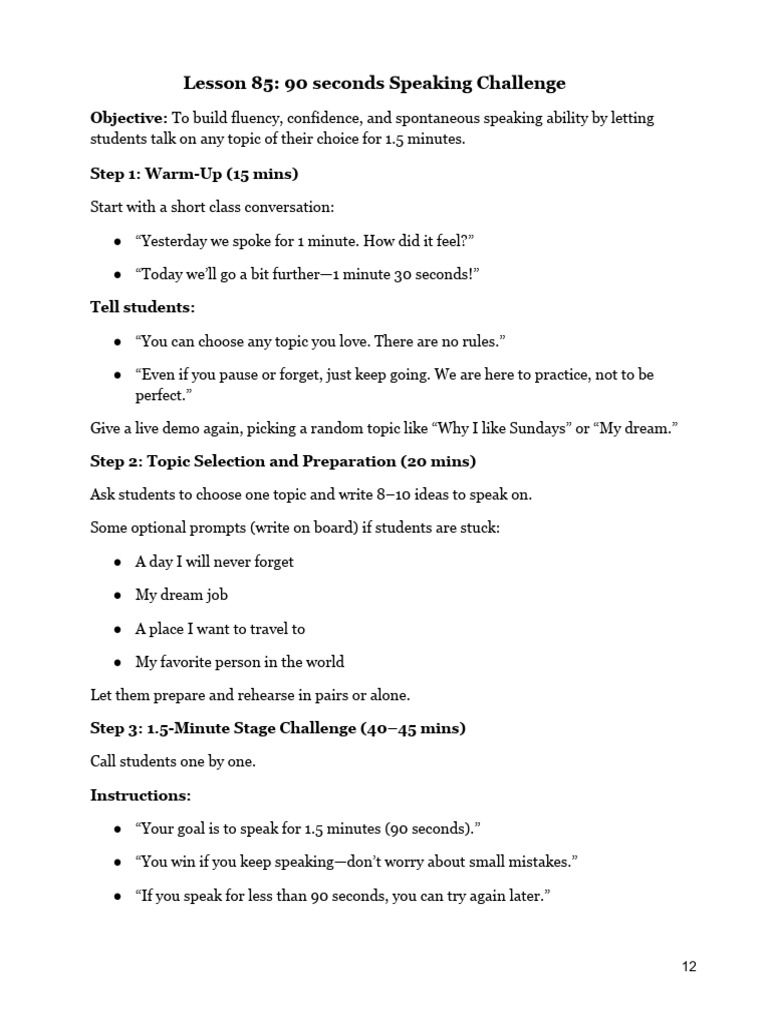 Lesson 85 Fixed | PDF