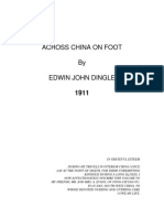 Edwin John Dingle - Across China on Foot