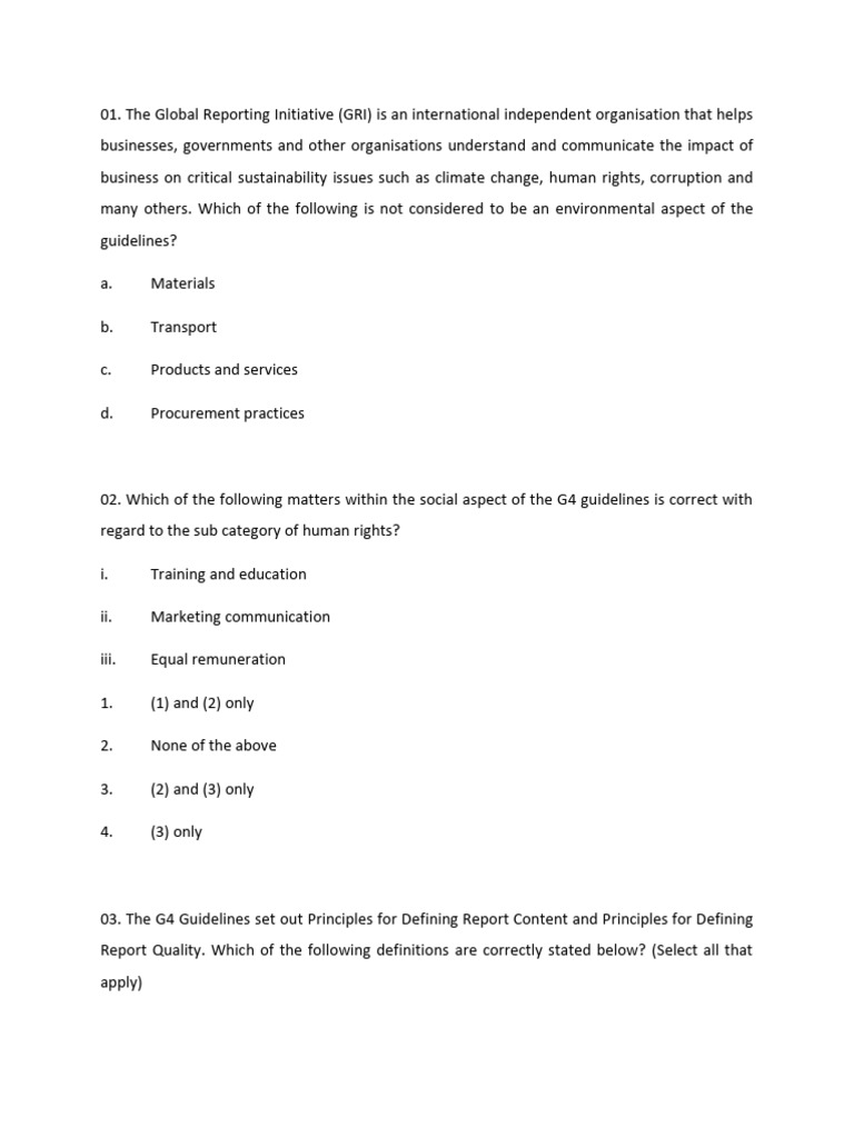 Pratice Test 2 CSR | PDF | Corporate Social Responsibility | Sustainability