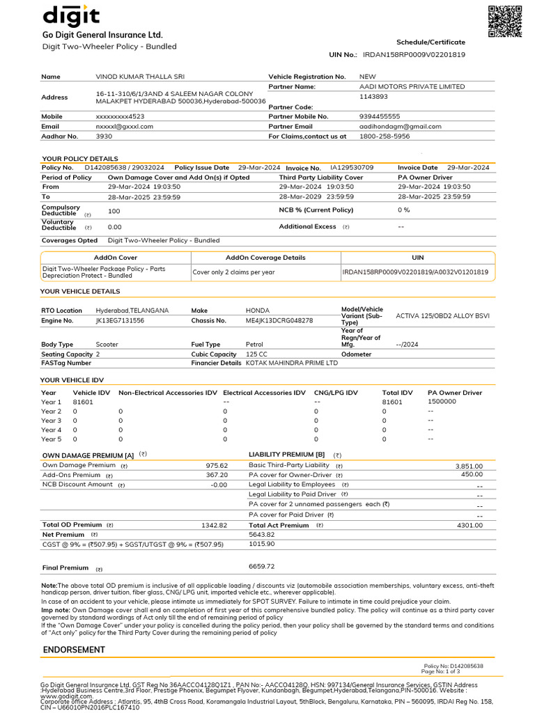 D142085638 - 6236272972458213 - Schedulesc 2 | PDF | Liability ...