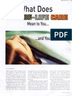 What Does End-of-Life Care Mean for You... And Your Patient?