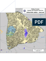 Aerial Spray Map for Thursday Night