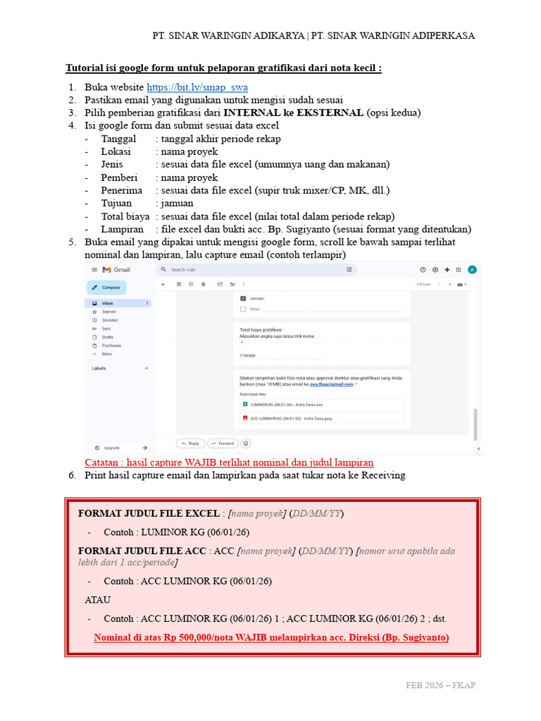 Tutorial Google Form | PDF