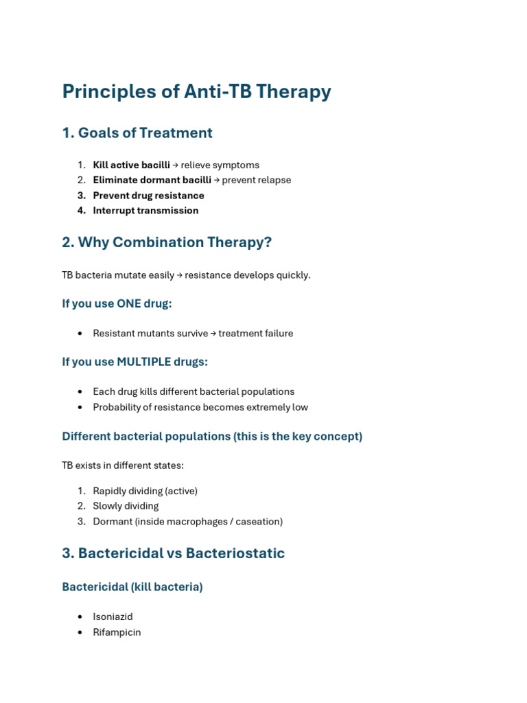 TB Treatment and Concomitant Diseases | PDF | Tuberculosis | Health Care