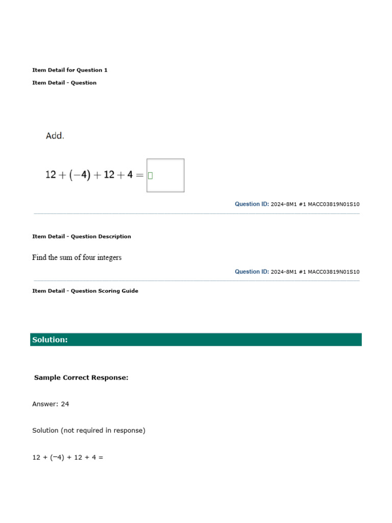 The NAEP Questions Tool - Download | PDF | Mathematics | Applied ...