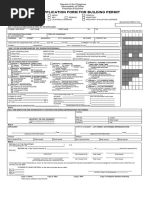 Unified Building Permit Application Form | PDF