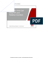 6 OWO203030 WCDMA RAN Call Drop KPI and Relative Counters RA