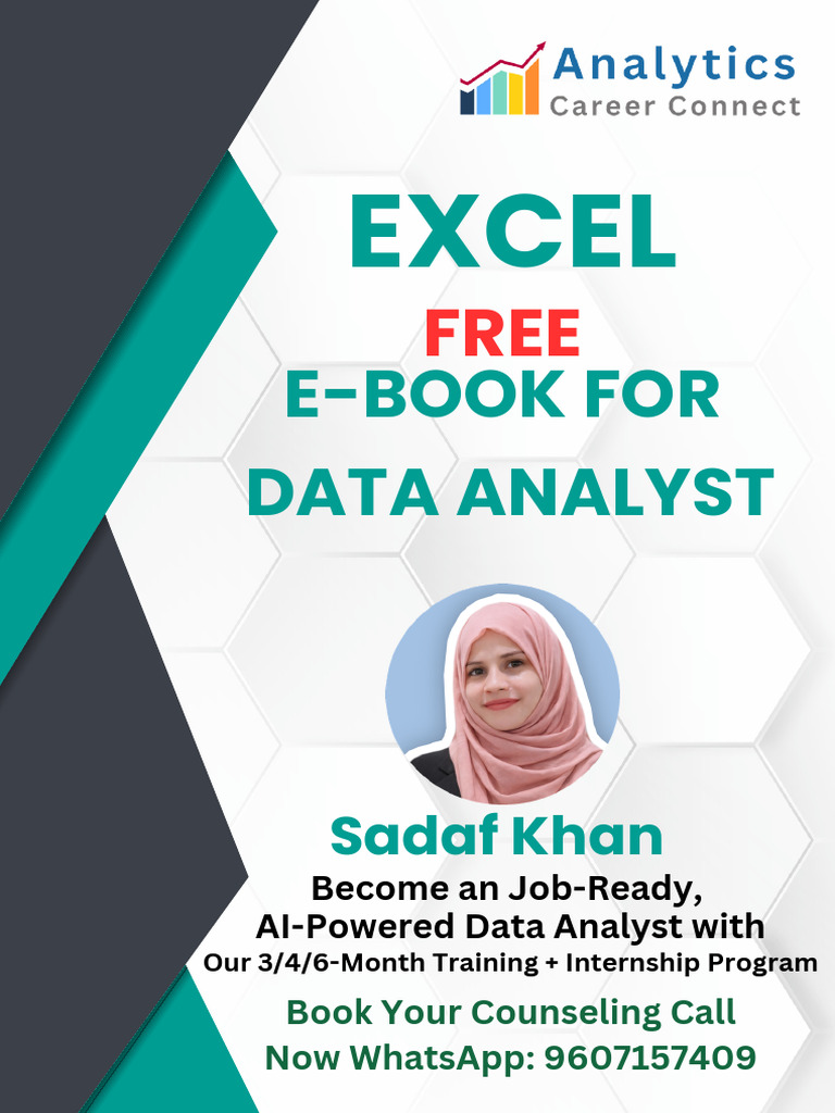 Excel for Data Analysts_ Complete Beginner's E-book ? | PDF | Microsoft ...