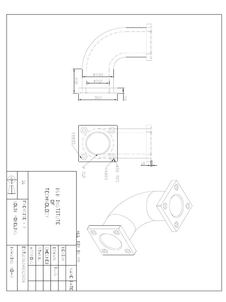 Solid Modeling 2 (1) | PDF