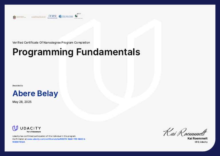 Programming Fundamentals | PDF